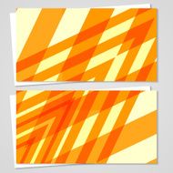 Vector business-card set for your design N308