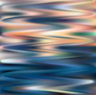 Colorful water ripples vector background