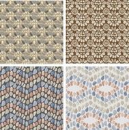 Mosaic seamless patterns N2