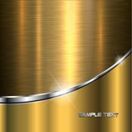 Background gold metal