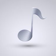 Vector full metal icon on blue background Eps10 N34