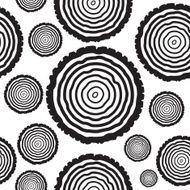 Pattern Seamless with Tree Rings