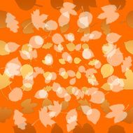 Autumn leaves seamless background N4