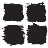 Vector Set of Sketch Grunge Dirt Overlay Texture N3