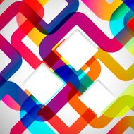 Abstract background with rounded design elements