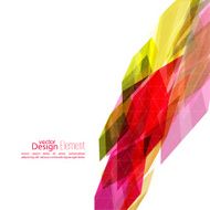 Angular geometric color shape N7