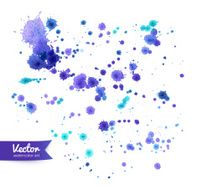 Watercolor Paint Splashes N2