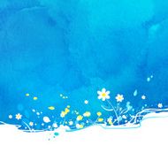 Blue vector background N8