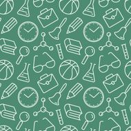 School seamless pattern N21