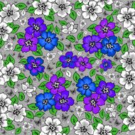 Seamless floral background N403