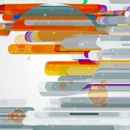 Futuristic abstract illustration N14