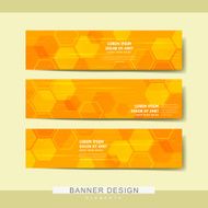 trendy banner template design N10