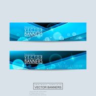 elegant banner template set design N2