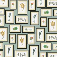 Background of botanic pattern