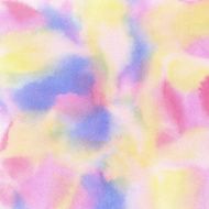 Abstract colorful light painted watercolor stain background N4