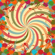 Abstract artistic Background by blots