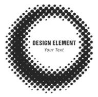 Halftone Design Element N4