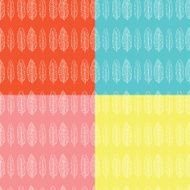 Ethno feather pattern N2