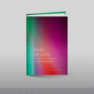 Modern abstract brochure as book N17