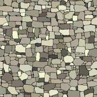 Seamless colored background wall from stones of various sizes N2