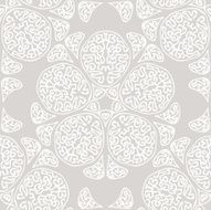 Seamless background made of exotic pattern in grey colors N3