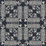 Seamless colorful background made of exotic pattern N37