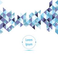 vector abstract triangle pattern technology concept modern design background N2