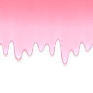 Pink drips on white back Paint or jelly drops