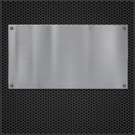 Metal plate over grate texture N3