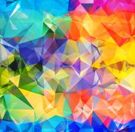 Abstract geometric background space N8