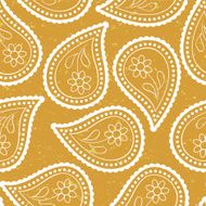 seamless paisley wallpaper Asian style N13