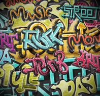 Graffiti grunge background N2