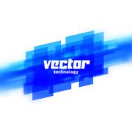 Vector background with blue blurred lines
