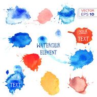 watercolor background N269