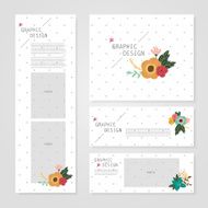 lovely banner template design N11