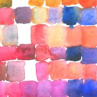 Watercolor stain glass background N9