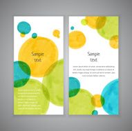 Market circle design template N4