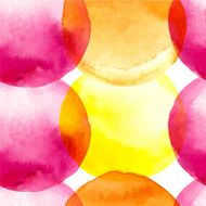 Vector Illustration Hand painted watercolor background N2