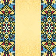 Circle flower mandala N5