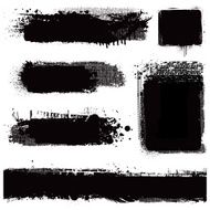 Grunge texture strips