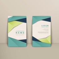 trendy business card design