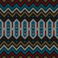 Ornamental knitted pattern N2