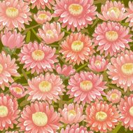 Seamless red chrysanthemum backgrounds