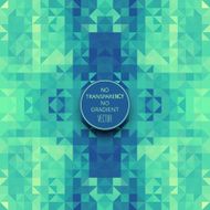 Stylish geometric background with turquoise green color tones N2