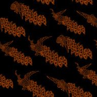 Japanese peacock pattern N5