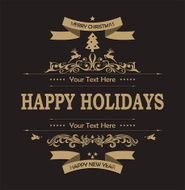 Christmas decoration background N8