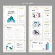 childlike one page website design template