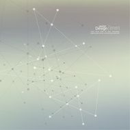 Abstract Background with Dots Array and Lines N3
