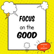 Inspirational and motivational quote is drawn in a comic style N5