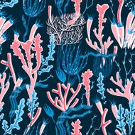 Coral seamless pattern N2